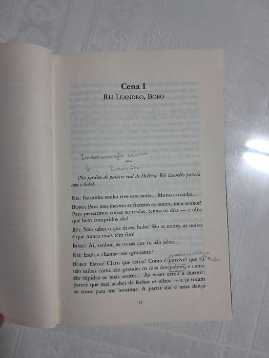 Livro Leandro, Rei da Heliria de Alice Vieira