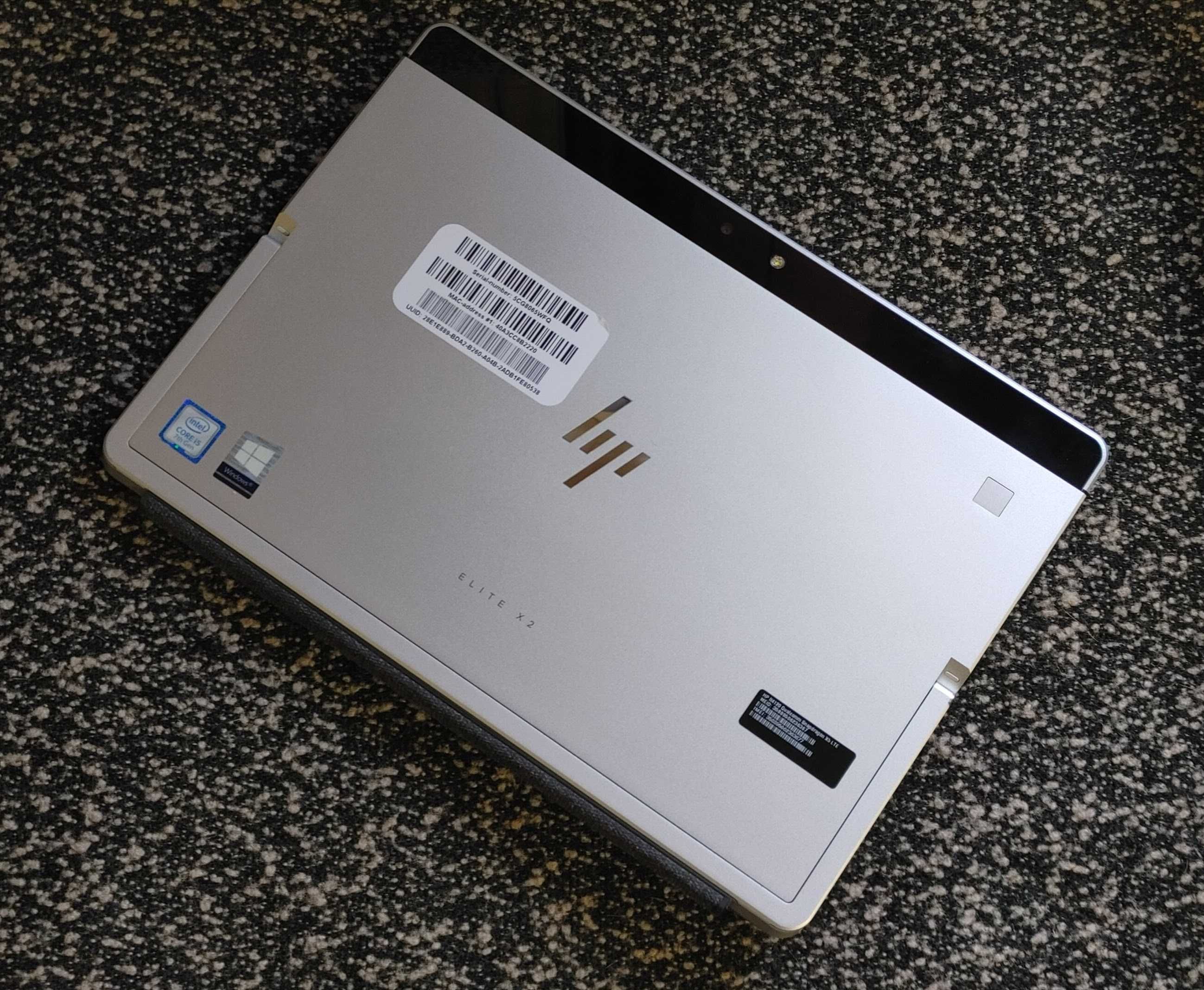 планшет HP Elite x2 1012 G2 Intel®Core™ i5-7200U/8/256/LTE/FullHD ips
