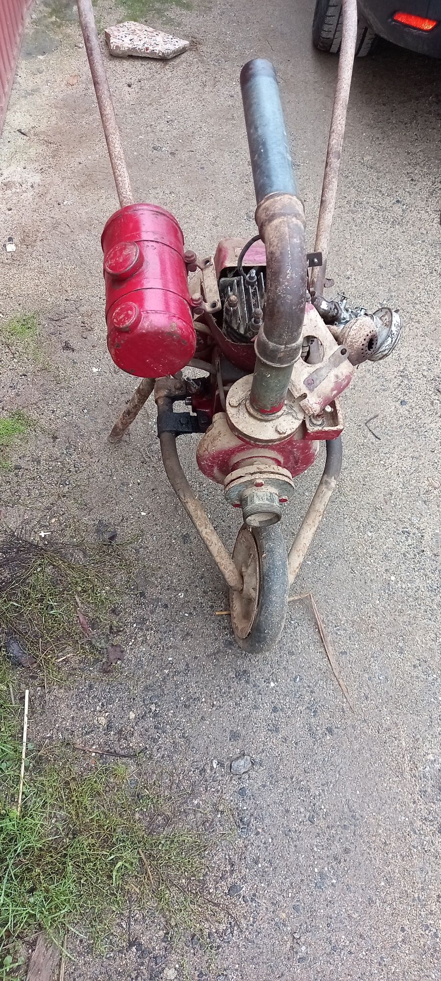 Motor de rega antigo pachancho