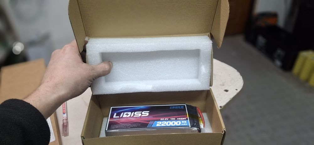 Акамулятор для агро дрона Li-ion 6s 22000Аh 10c