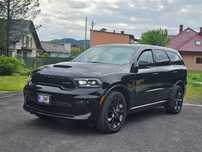 Dodge Durango 5.7 V8 Hemi AWD Blacktop+ Fotele kapitańskie Stan jak nowy