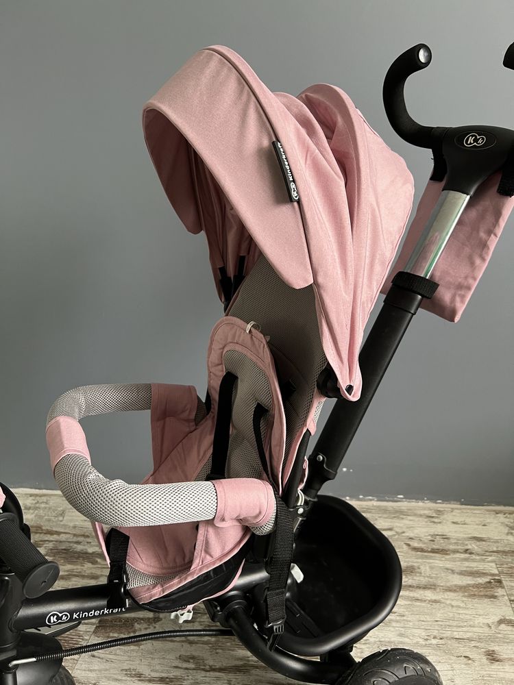 Триколісний велосипед Kinderkraft Spinstep Mauvelous Pink