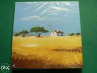 Quadro/Tela/Pintura Original a óleo Carlos Lage - Alentejo