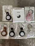 Porta chaves Apple airtags em pele