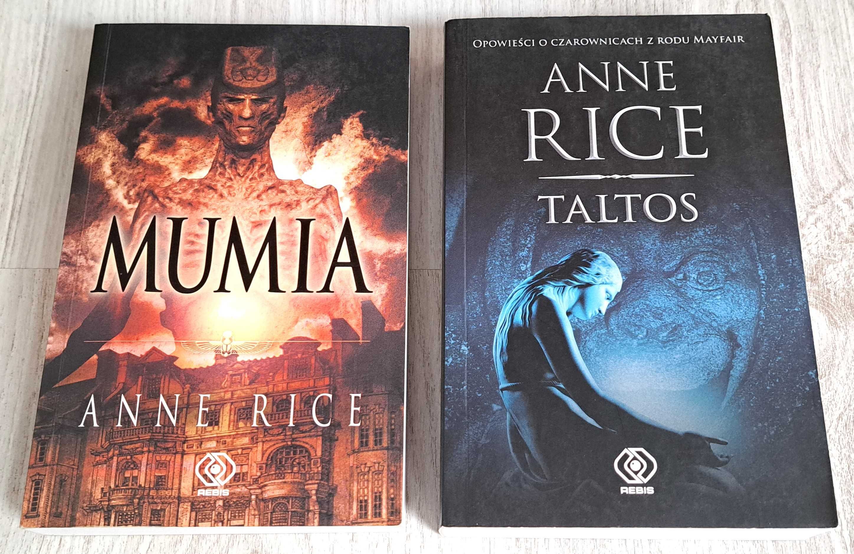 4x Anne Rice Taltos Mumia Dar wilka Wilcze przesilenie