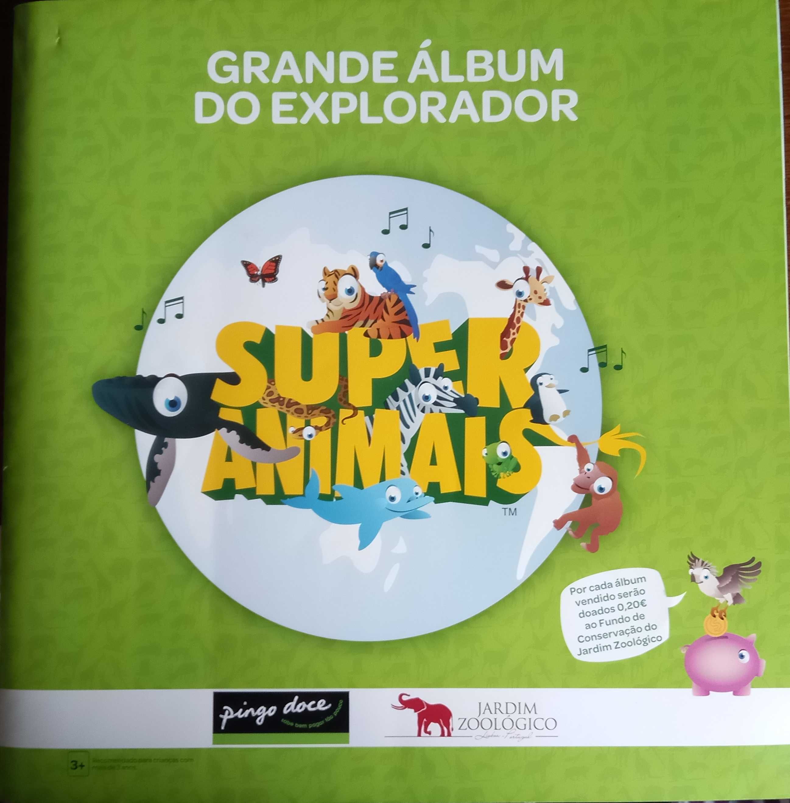 Super Animais - - - Colecção Completa - Pingo Doce - - - - - Cromos
