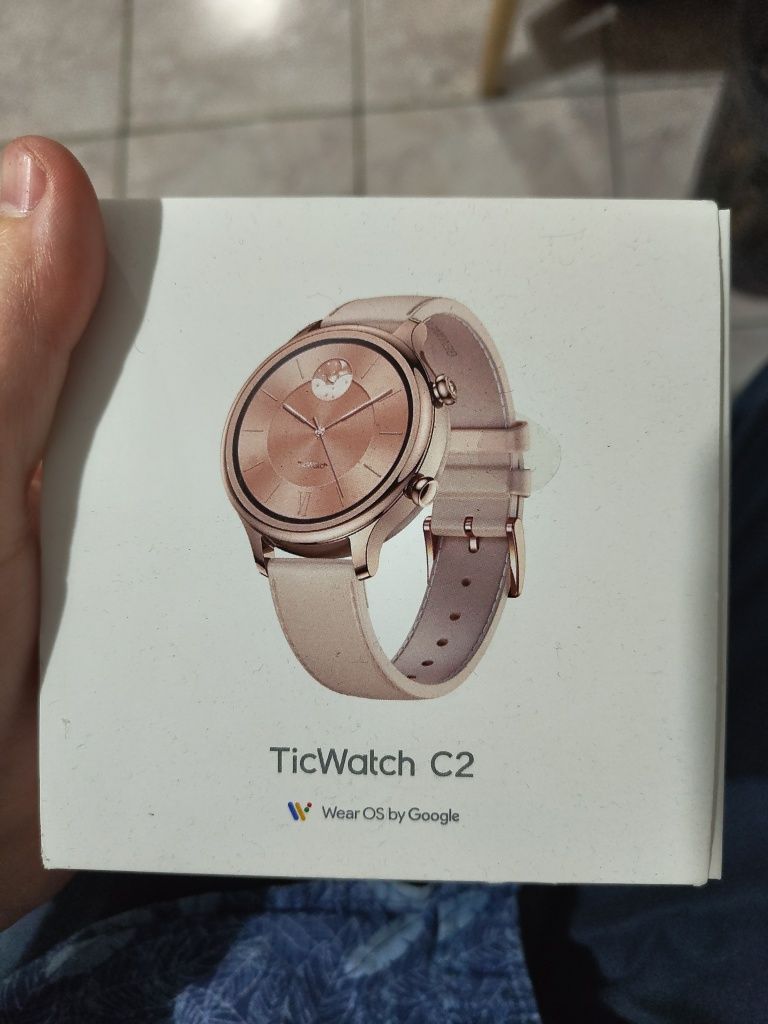 Damski smartwatch TicWatch C2, WearOS,jak galaxywatch, miband, zegarek