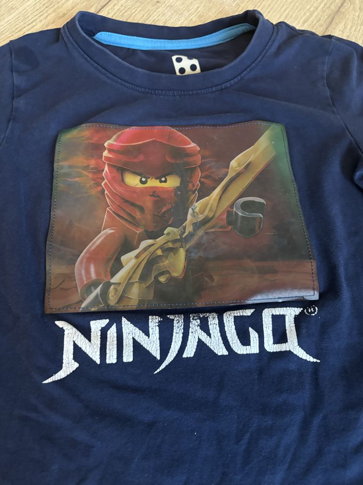 Koszulka bluzka ninjago lego granatowa 110