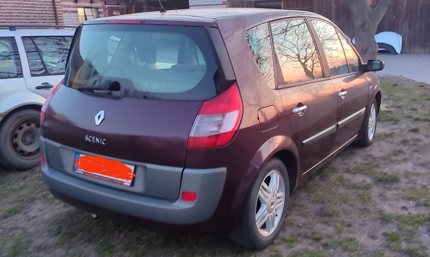 Scenic 2 II 1.6 Ted70 silnik maska zderzak błotnik drzwi klapa lampa