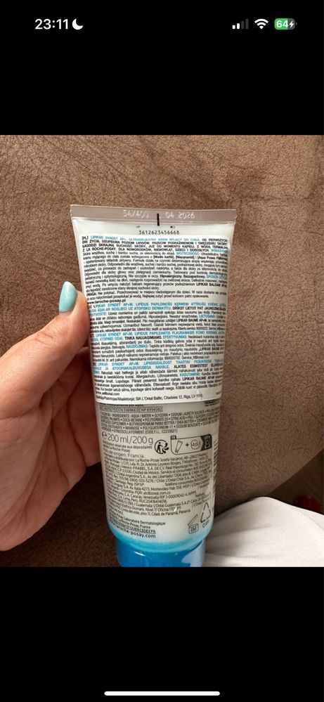 La Roche-Posay Lipikar Syndet AP+ 200 ml emulsja myjąca