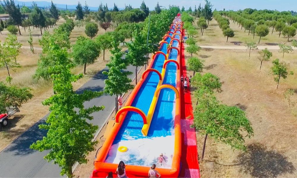 City Water Slide - Big Slide Splash - Escorrega de Agua