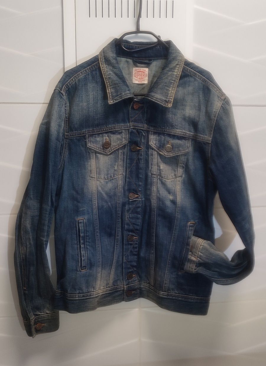 Kurtka Superdry r. L / XL katana jeansowa