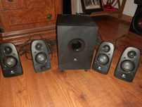 Colunas de som logitech