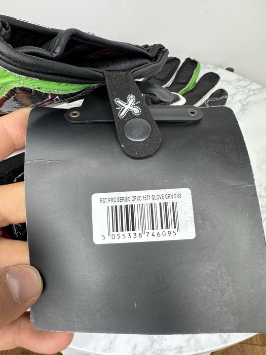 Nowe Rękawice Motocyklowe Rst S Pro Series CPX-C Carbon Sportowe Green