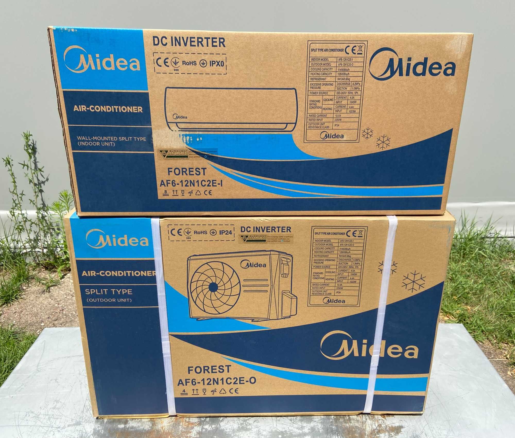 Кондиционер НОВЫЙ инверторный Midea 12 до 40 м2 монтаж сервис