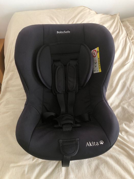 Cadeira Auto: BabySafe Akita (grupo 0-1, 0-18kg/0-4anos, plus test)