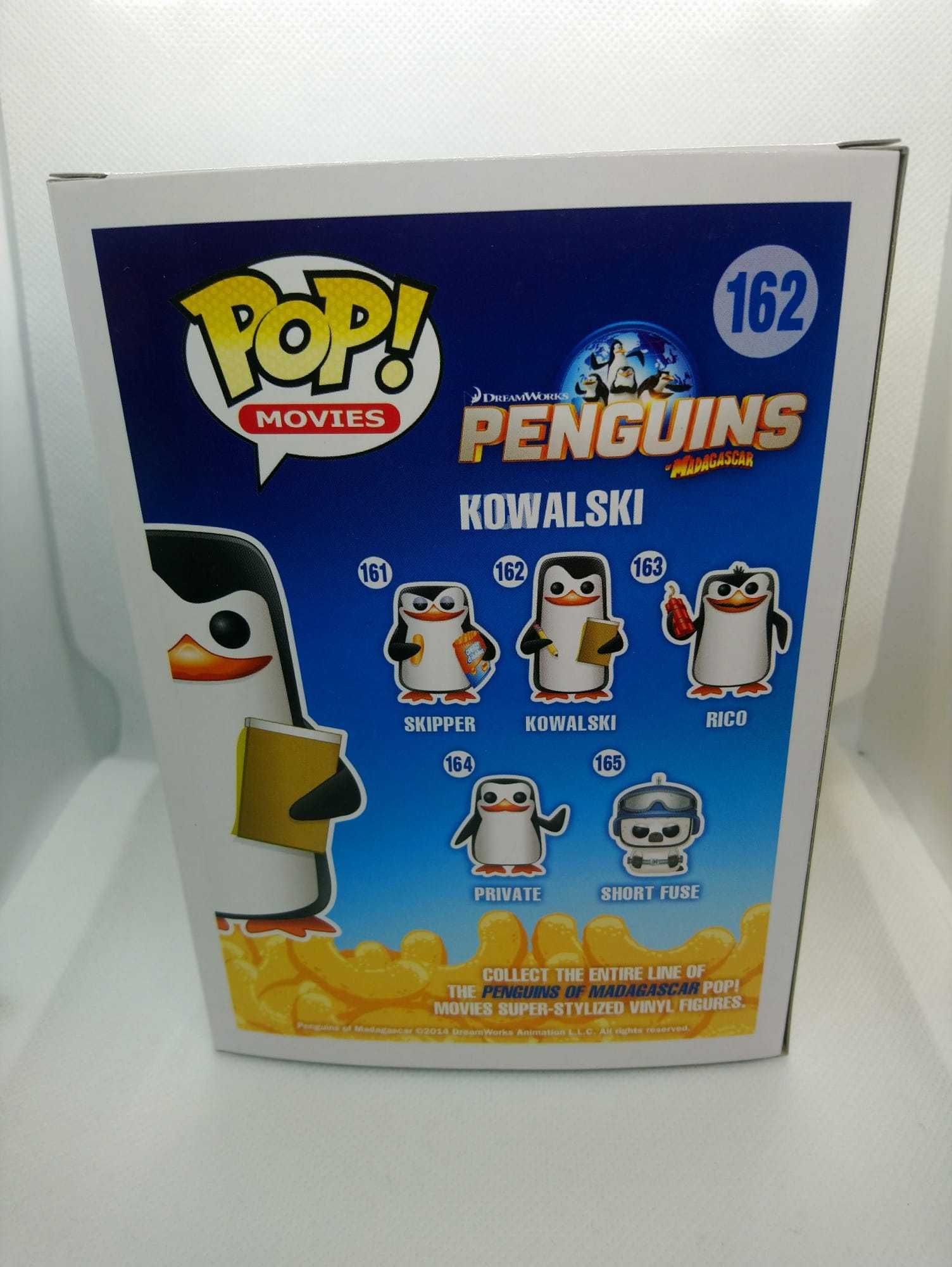 Funko Pop Penguins of Madagascar Kowalski 162