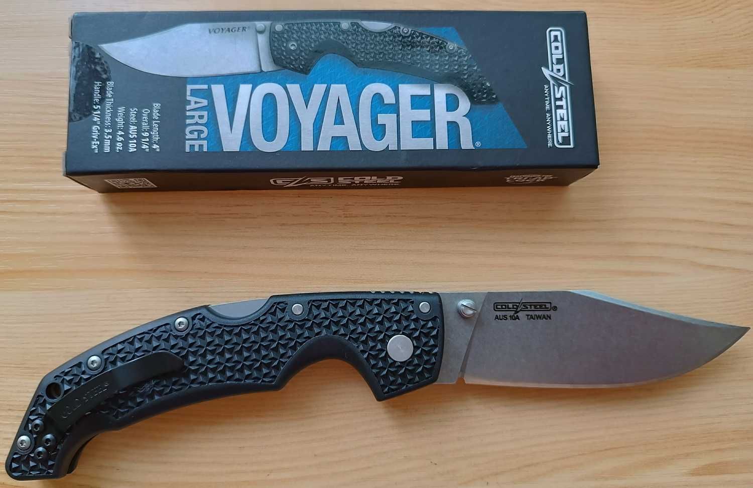 Cold steel voyager large clip point оригинал