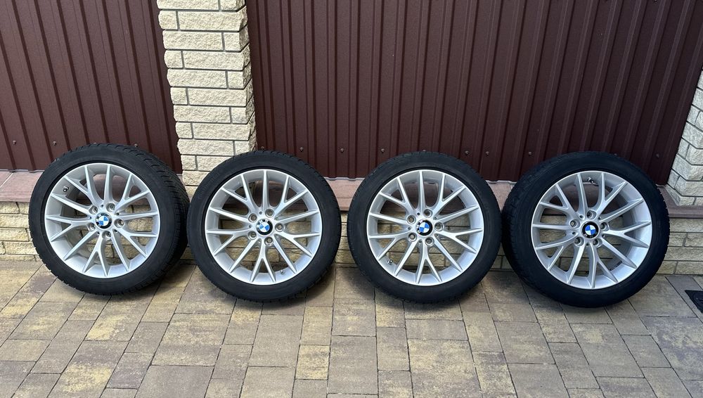 Колеса Диски BMW R17, 5x120, Зимова резина Continental 205/50 R17