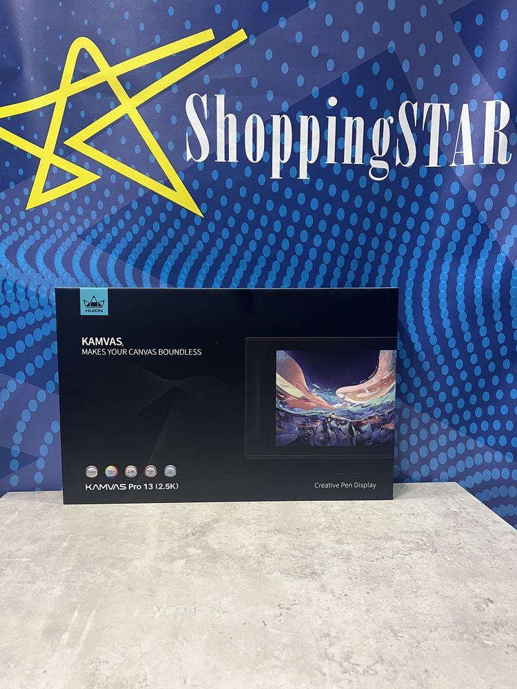 Графічний планшет Huion Kamvas Pro 13 2.5K (GT1302)•Новий• Гарантія!