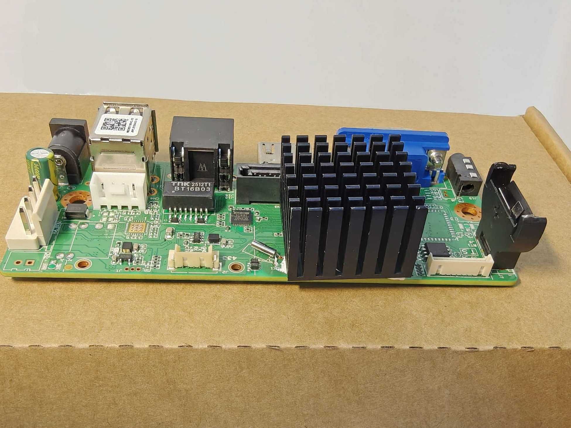Плата IP видеорегистратора NVR XMEye  H265+ 10 каналов 5Mpix