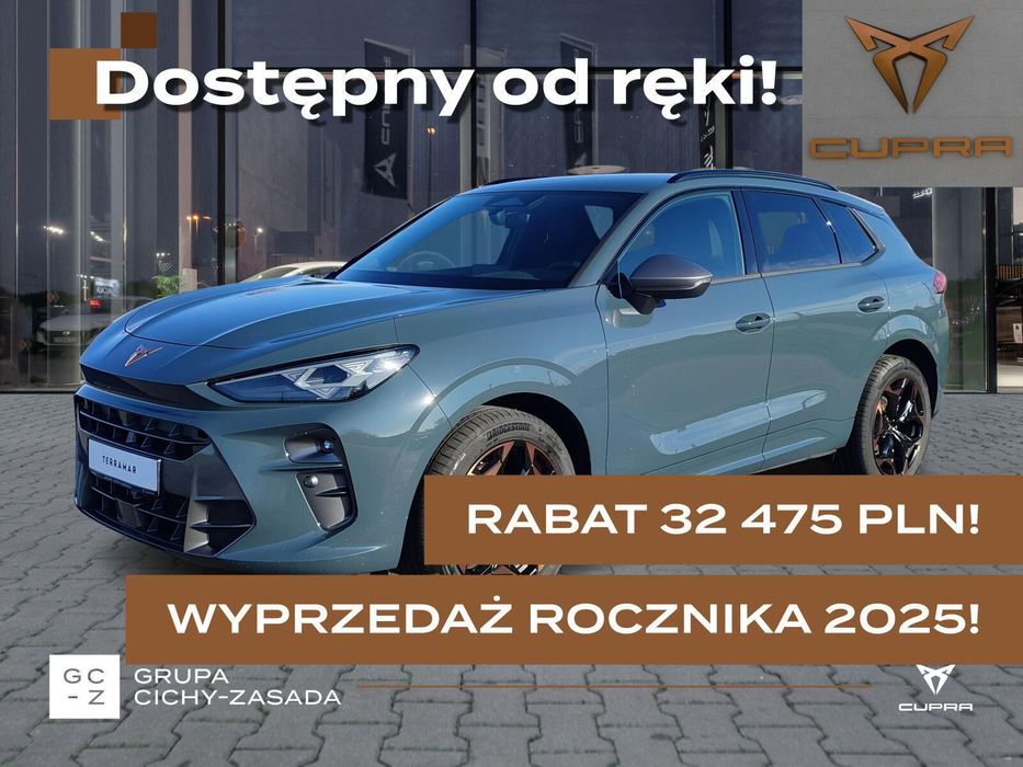 Cupra Terramar 1.5 e-TSI 150 KM 7-biegowa automatyczna DSG, WYPRZEDAŻ 2025, OD RĘKI!
