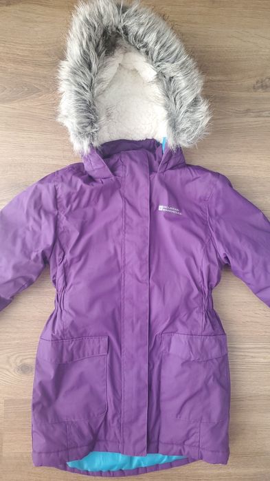 Зимова куртка mountain warehouse 128 см (стан нової)