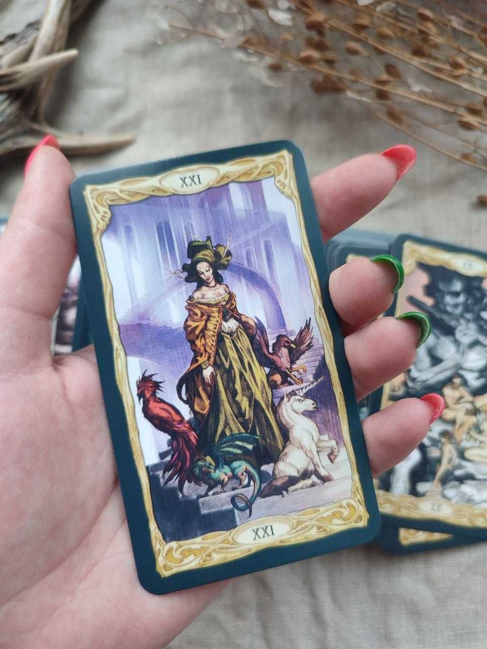 Гадальні карти епічне таро epic tarot фентезі фентезійна колода карт