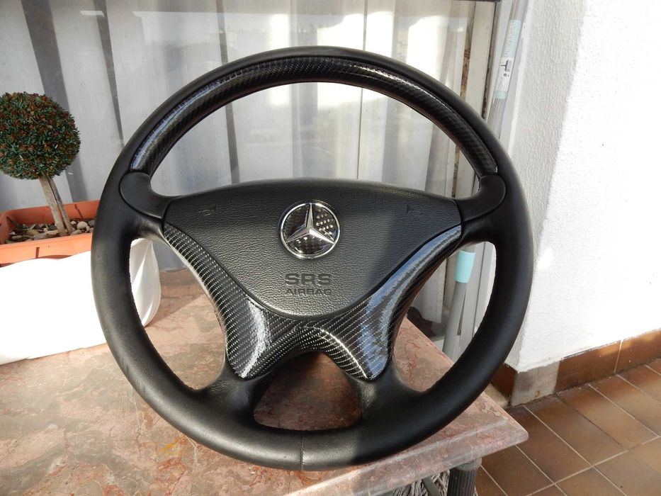 Volante completo em muito bom estado para Mercedes SLK R170 Facelift