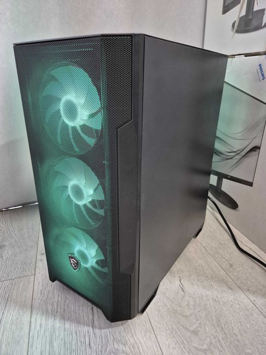 ATX корпус MSI ARGB (4x120mm FAN) з класним продувом
