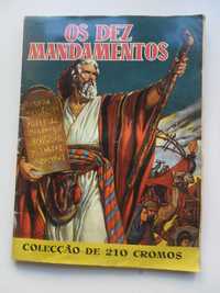 Caderneta Cromos Cleópatra, Os Dez Mandamentos