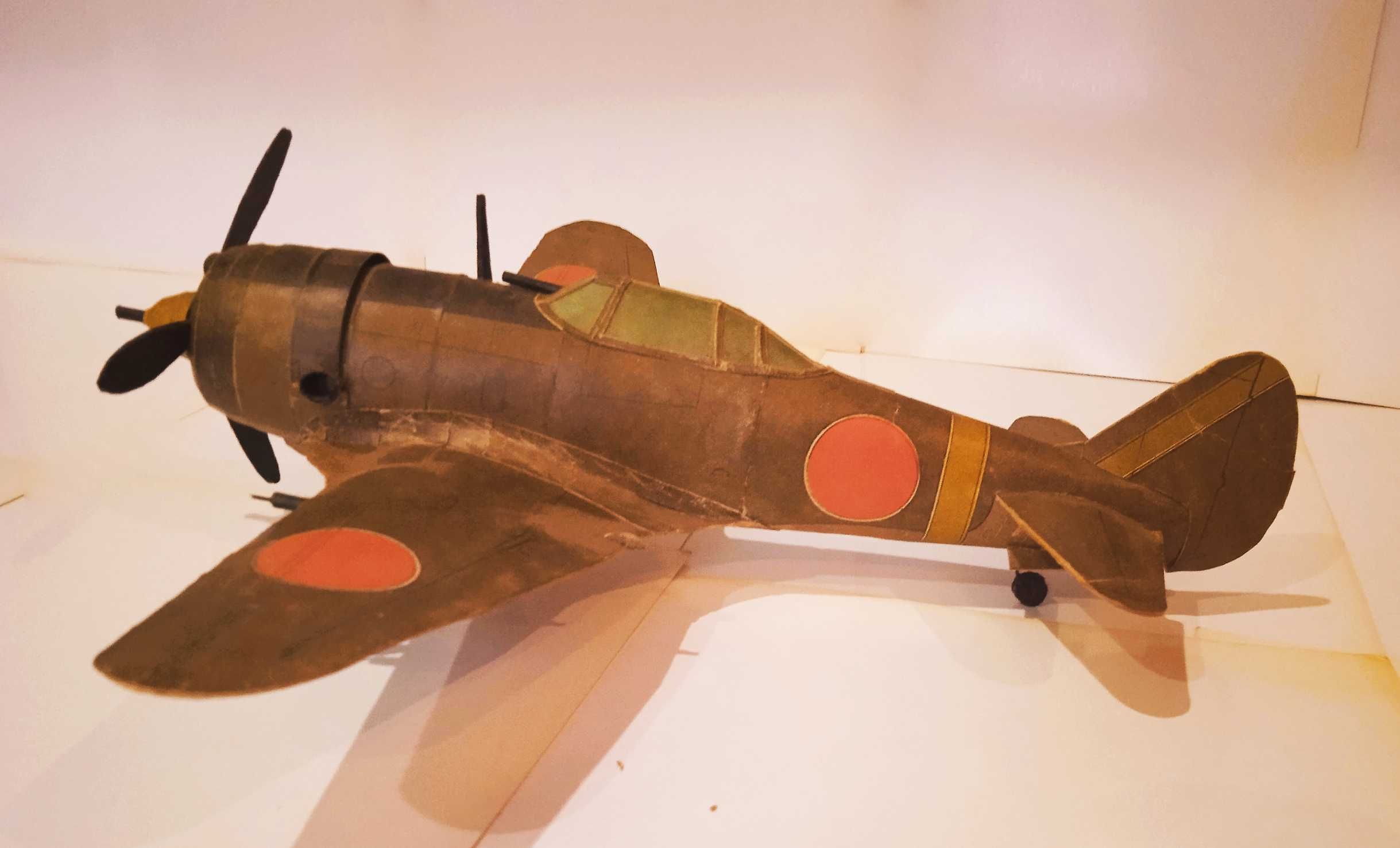 Модель бумажная самолета Nakajima Ki-44 Shoki