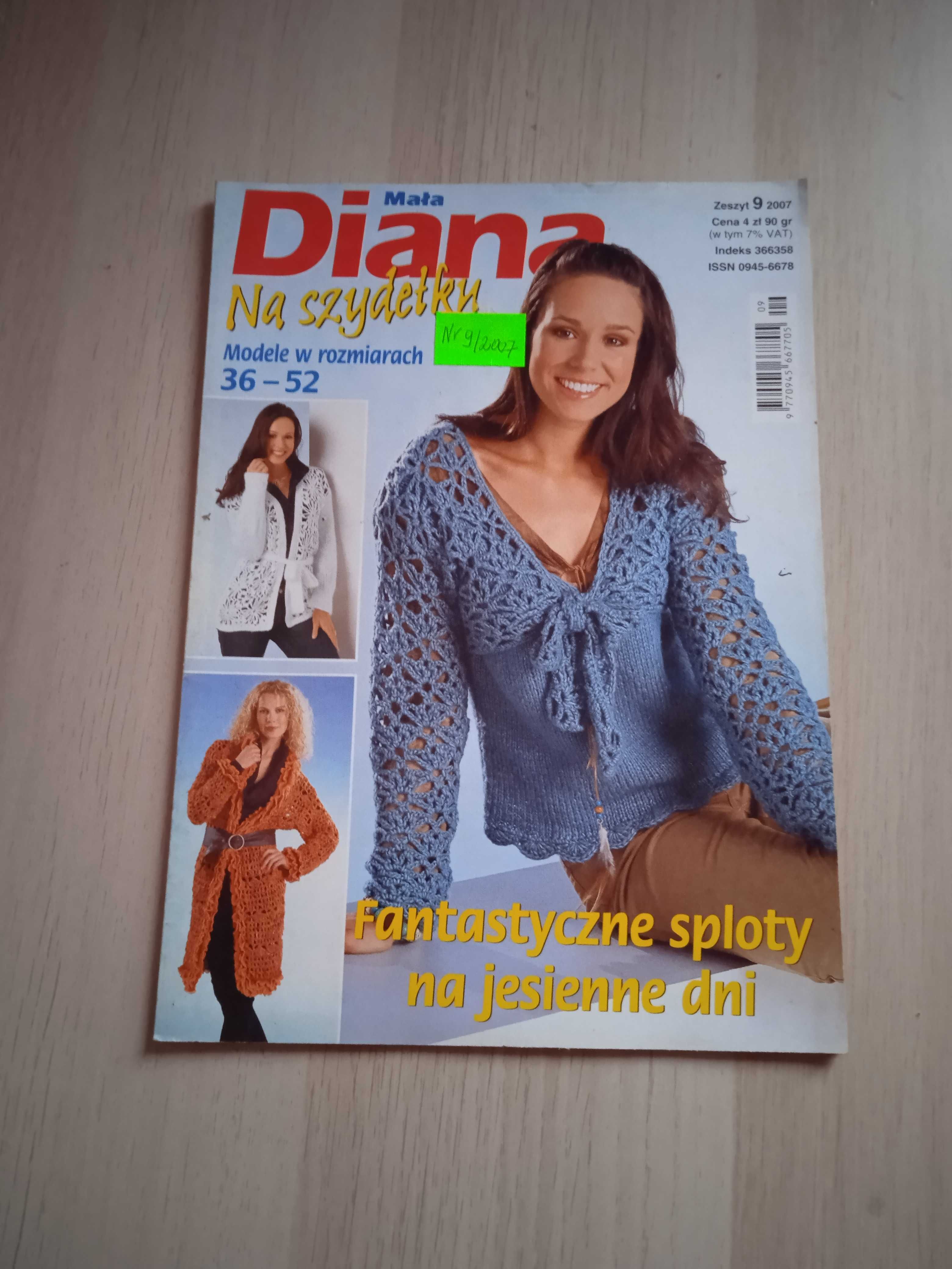 Mała Diana na szydełku nr 9/2007