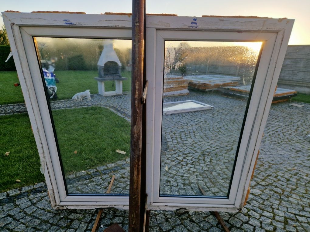 Okno 162x152_165x140 pcv z demontażu duży wybór