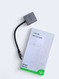 Czytnik kart pamięci USB-C 3.0 SD/ Micro SD adapter do kart SD Lention