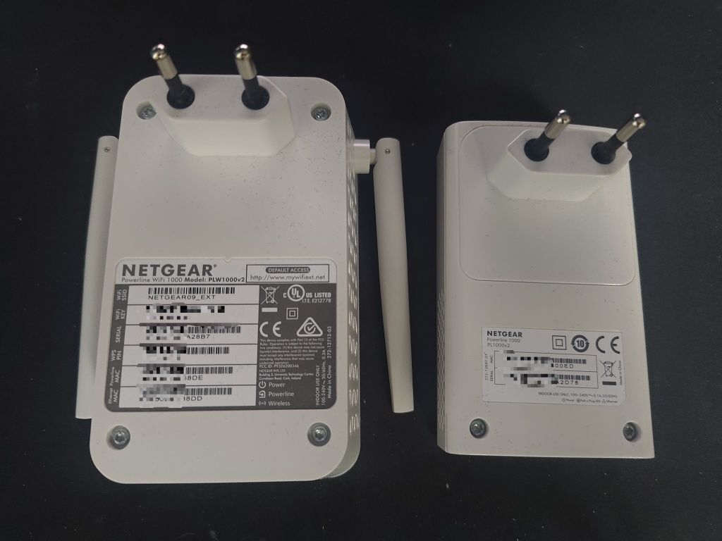 NETGEAR Powerline WiFi 1000 (PLW-1000v2 + PL1000v2)