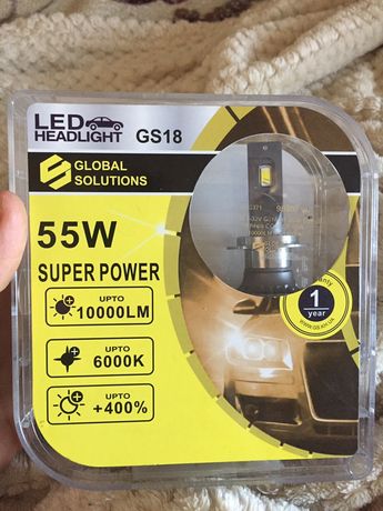 Лампочки Led Headlight gs18 H7