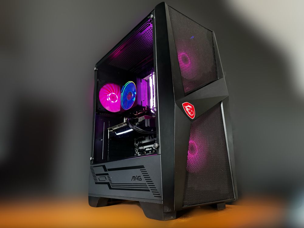 Komputer do gier | Ryzen 5 3600 | RTX 2060 | 16GB 3200MHz | SSD | RGB