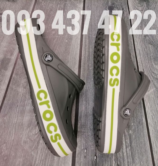 Чоловічі Крокси Сабо Crocs Bayaband Clog Charcoal Navy Black