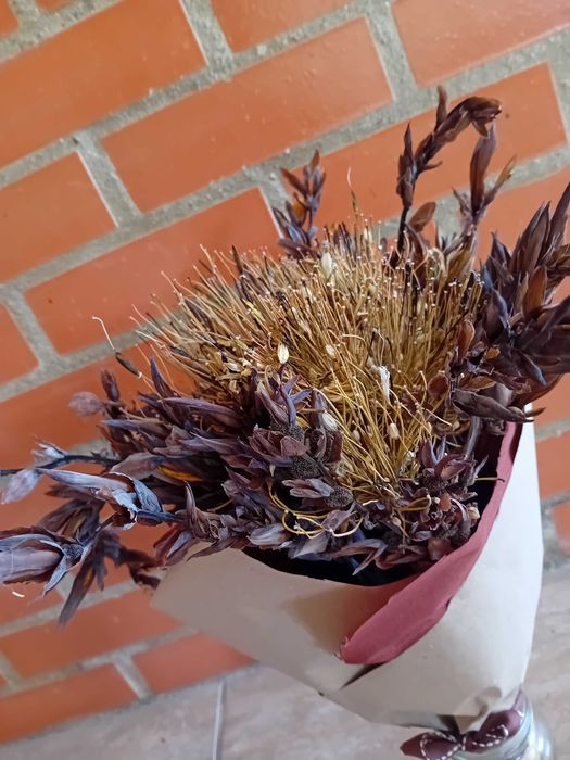 Ramos de flores secas