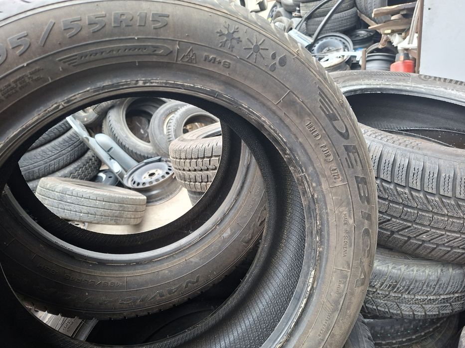 Всесизонка. 195/55/15. Попарно. 3пары. Резина, Шины.