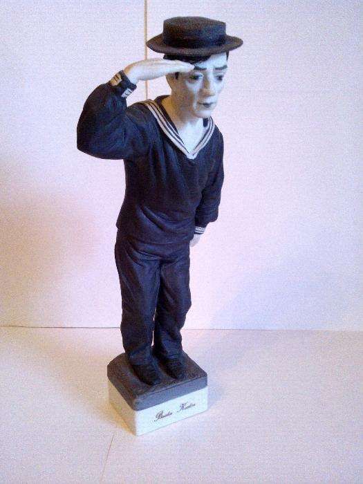 Chaplin, Buster Keaton, Marx, etc - cinema, figuras porcelana