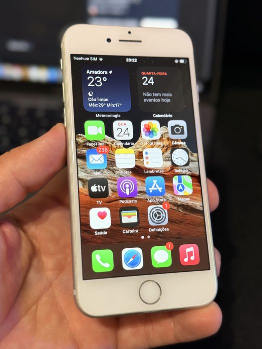 Iphone 7 32GB funciona tudo