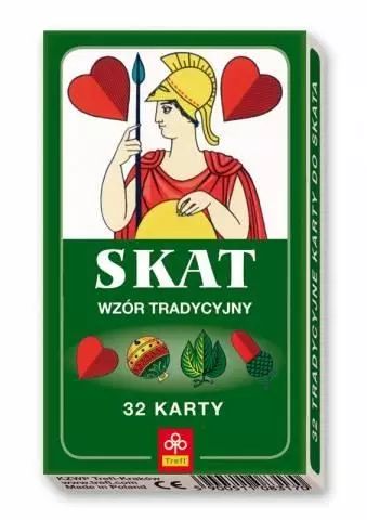 Karty SKAT. Wzór tradycyjny. Muduko