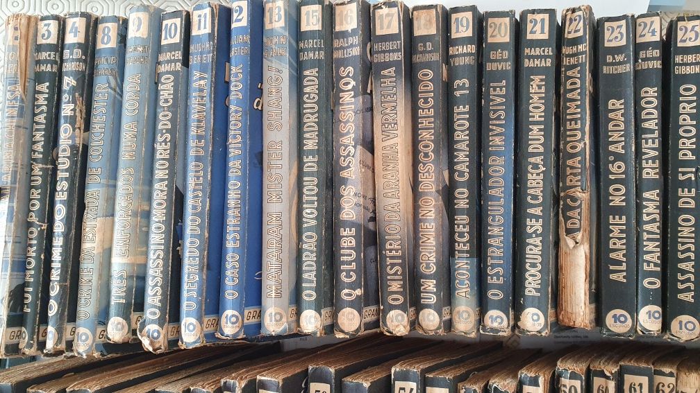 Livros da Coleção Grandes Mistérios Grandes Aventuras