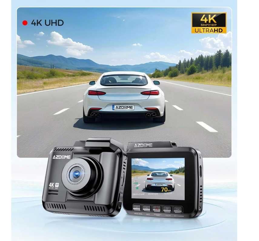 Kamera samochodowa wideorejestrator Azdome GS63H 4K WiFi 5GHz GPS ADAS