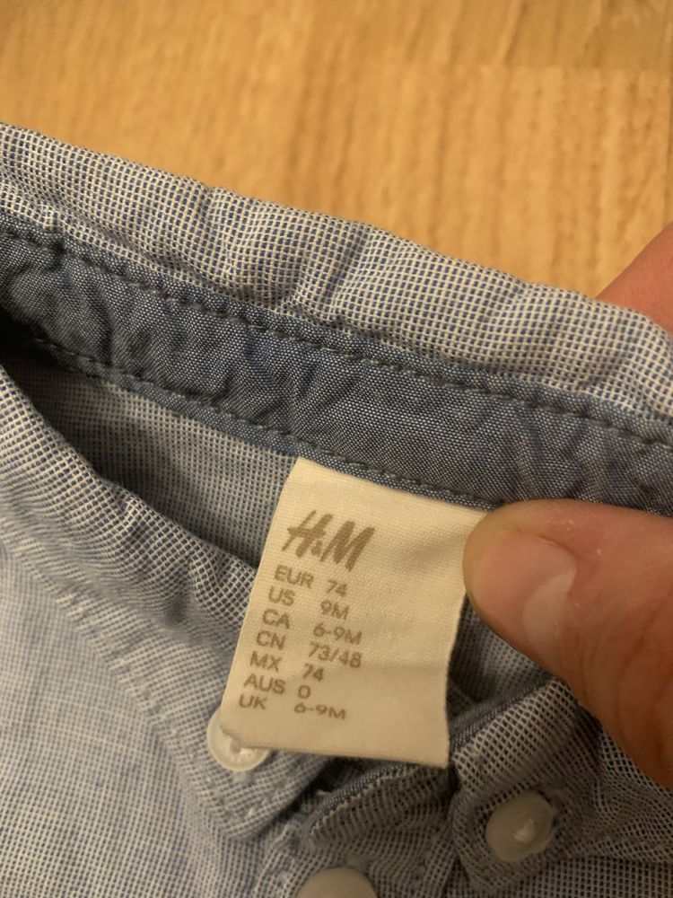 Koszula chłopięca H&M rozmiar74
