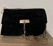 Mala clutch preta