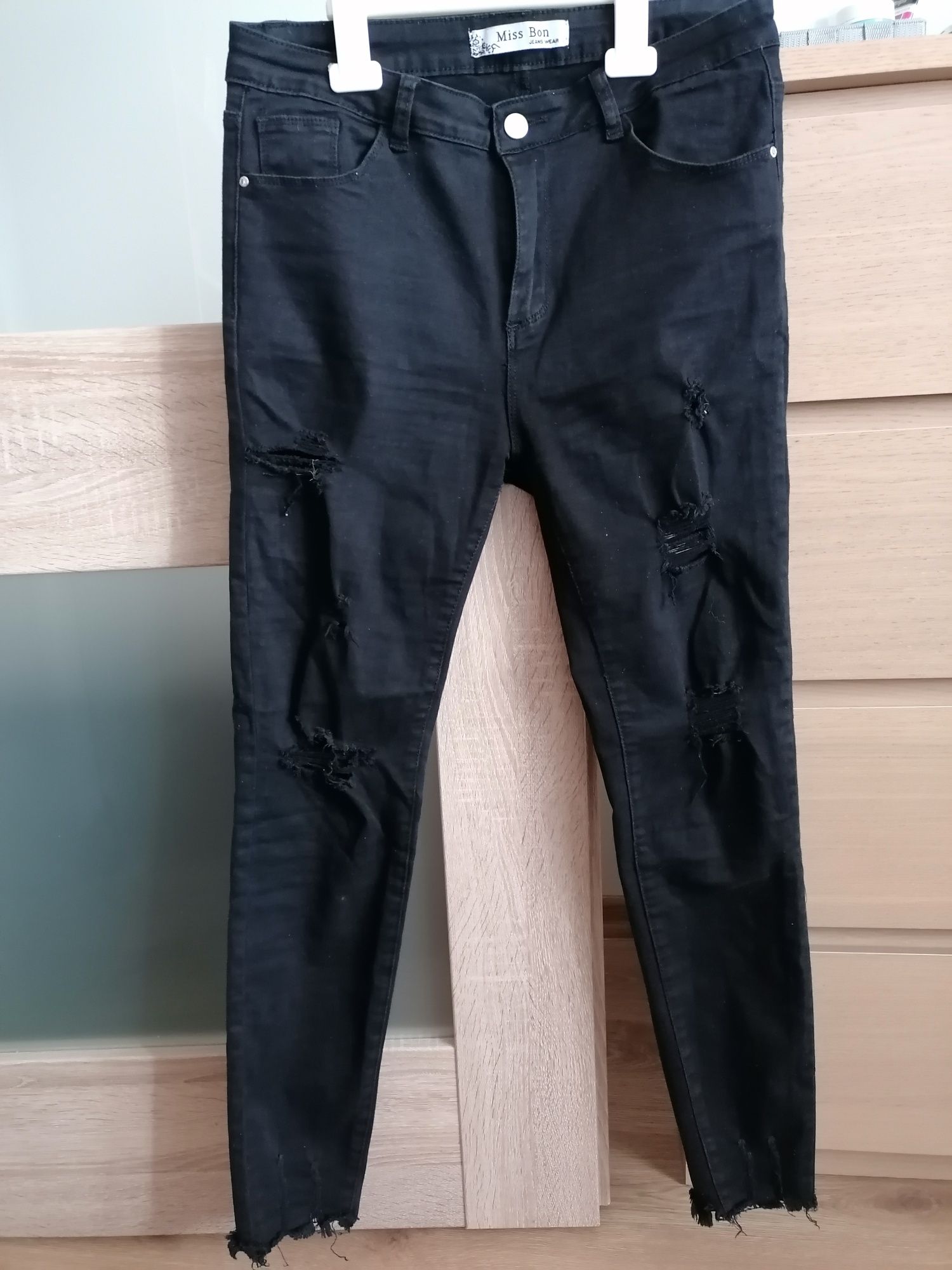 Spodnie jeansy damskie r L/40