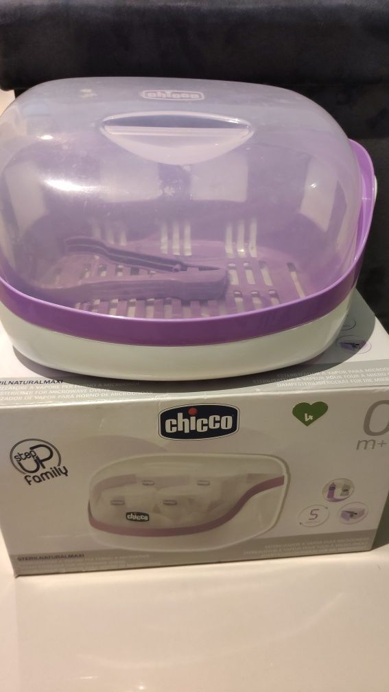 Chicco SterilNatural Maxi - Esterilizador de micro-ondas